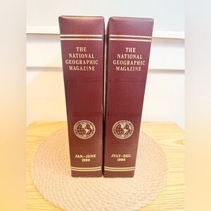 National Geographic 1990 Full Year Box Set